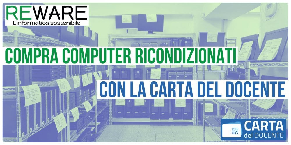 PC ricondizionati per la scuola: qualità e risparmio per i docenti